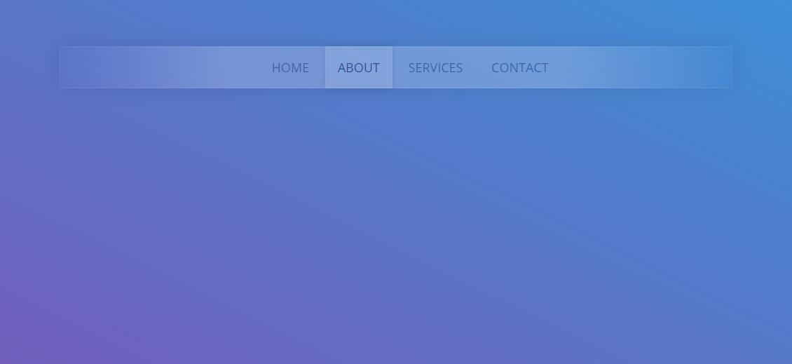 js+css3透明渐变风格导航菜单特效
