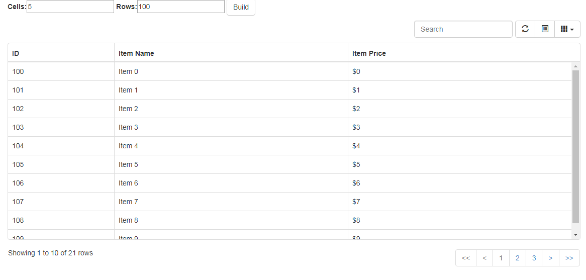 轻量级表格插件Bootstrap Table