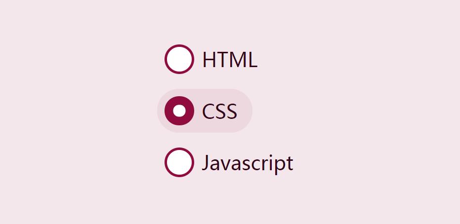 css3美化单选按钮点击选中动画特效