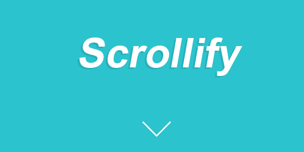 jQuery Scrollify 一款鼠标滚轮控制页面滚动效
