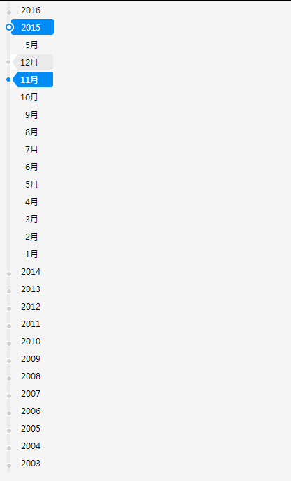 精简实用的时间轴插件一timeline
