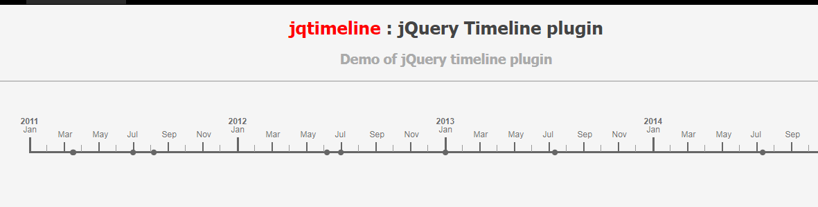 时间轴插件jquery.jqtimeline