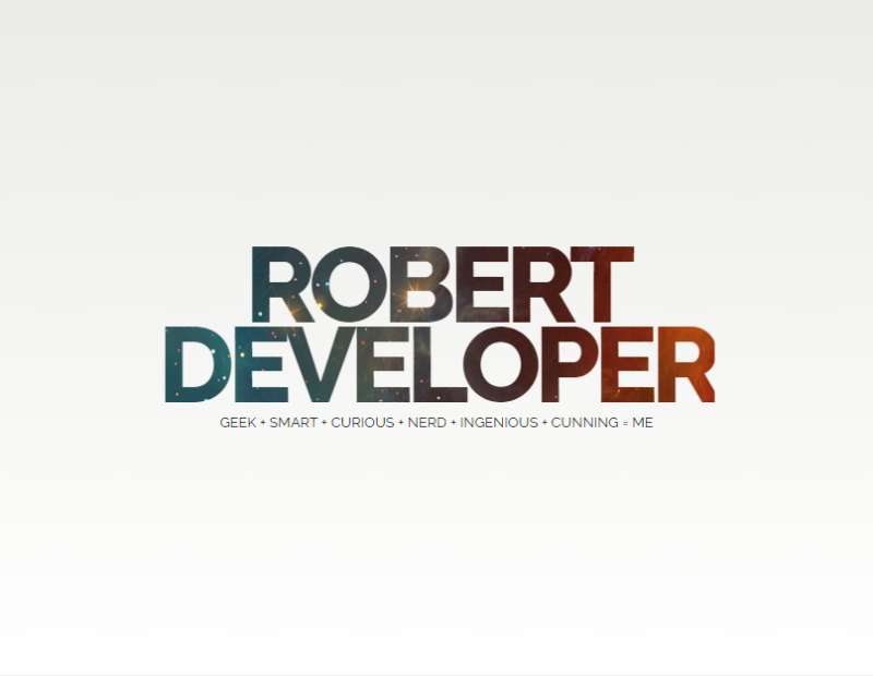 移动文本掩码动态背景特效