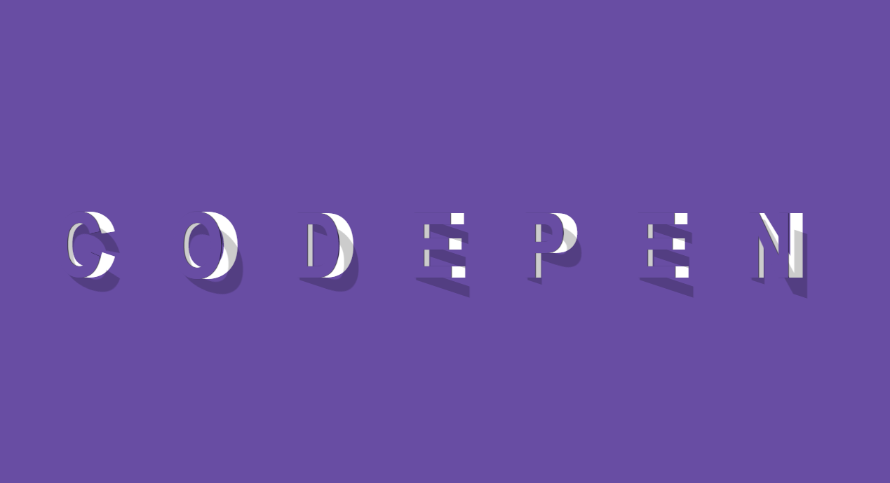 3d文字开合对等文本转换效果