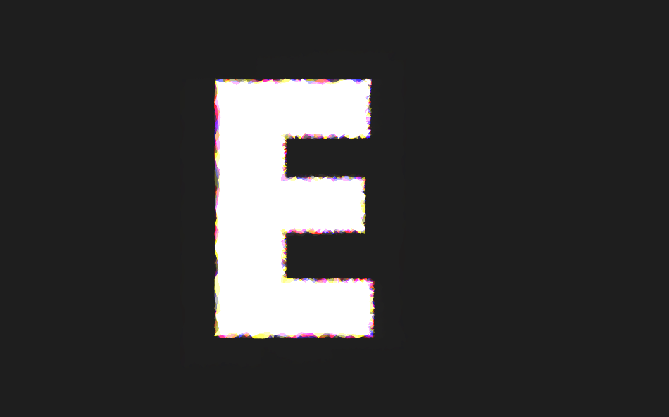字母抖动切换动画效果