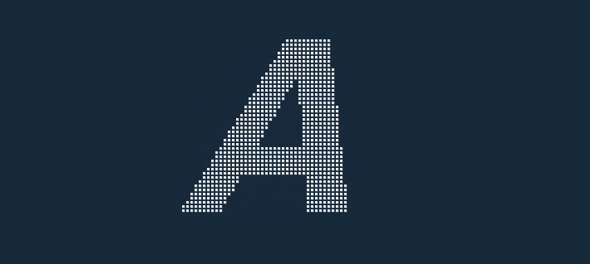 HTML5 Canvas英文字母交替变化动画特效