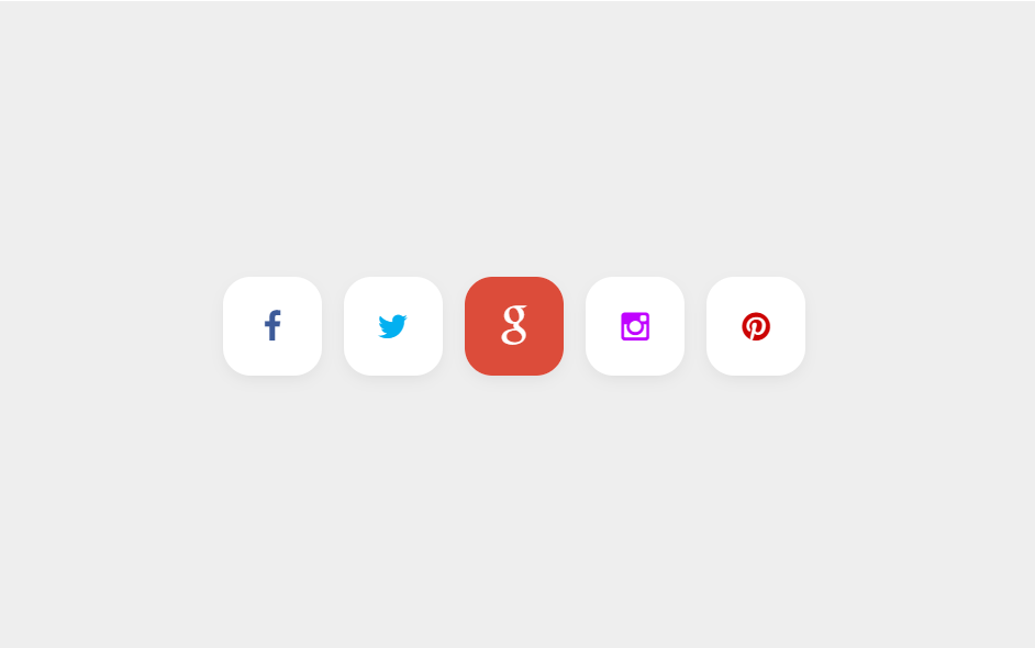 css3按钮图标鼠标悬停背景变化动画
