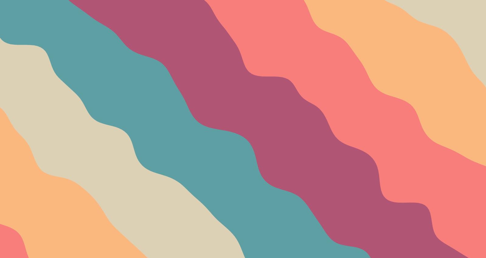 js+html5 canvas全屏彩色条状海浪动画特效