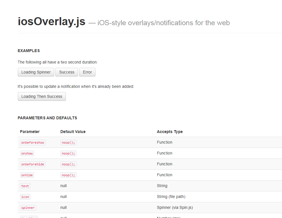 Web项目中实现 iOS 风格的通知和提示效果