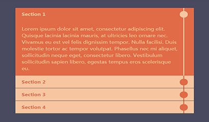 Bootstrap Accordion手风琴特效