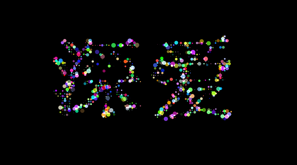 碉堡的html5粒子动画表白特效