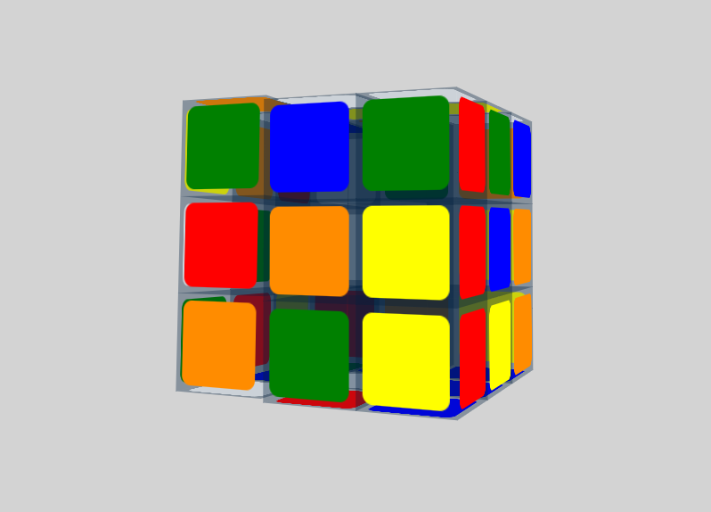 炫酷的魔方3D动画特效