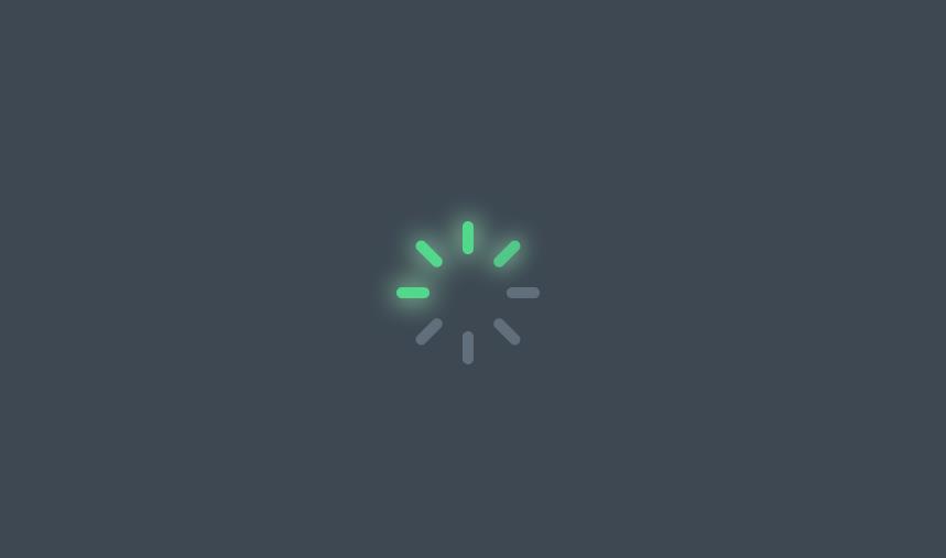 js+css3制作发光loading加载特效