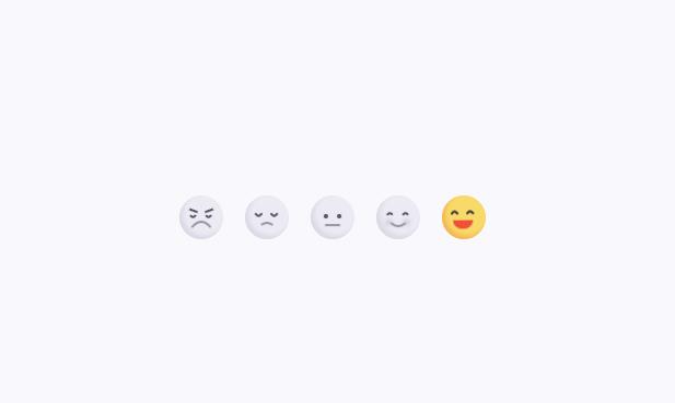 js+css3 svg点击表情图标评论交互动画特效