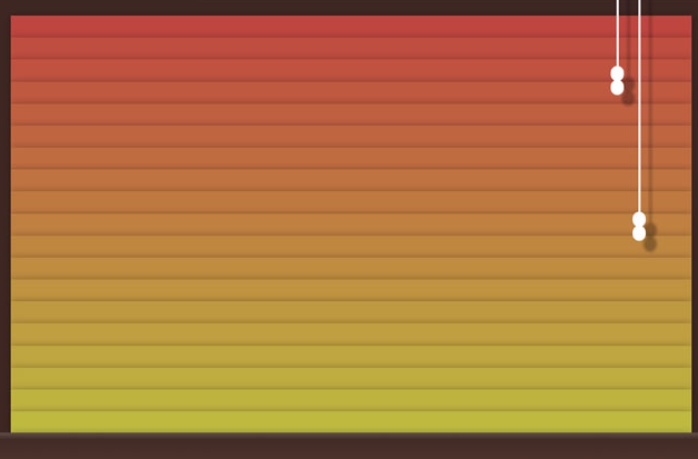 逼真的HTML5+CSS3窗帘拉开收起动画特效