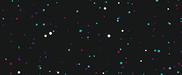 html5+canvas圆点磁块吸引动画特效