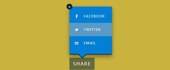 jQuery+Tooltip弹出式分享按钮插件