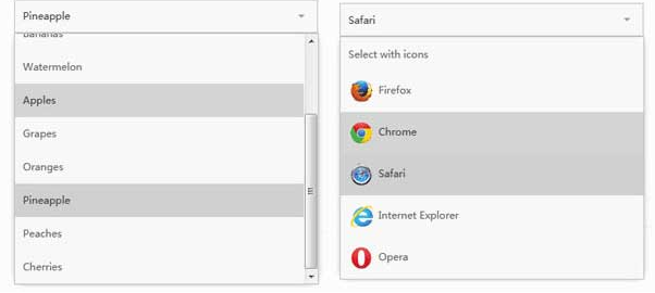 jQuery Selectric+H5下拉框菜单选择插件