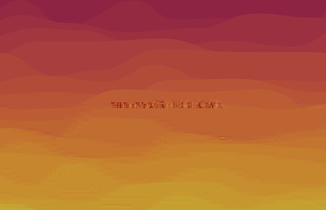 HTML5-Canvas岩浆动画背景特效