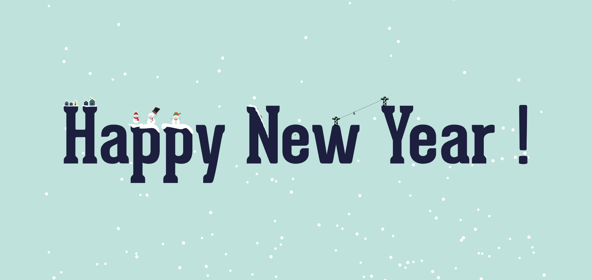 可爱的2022新年快乐网页动画特效