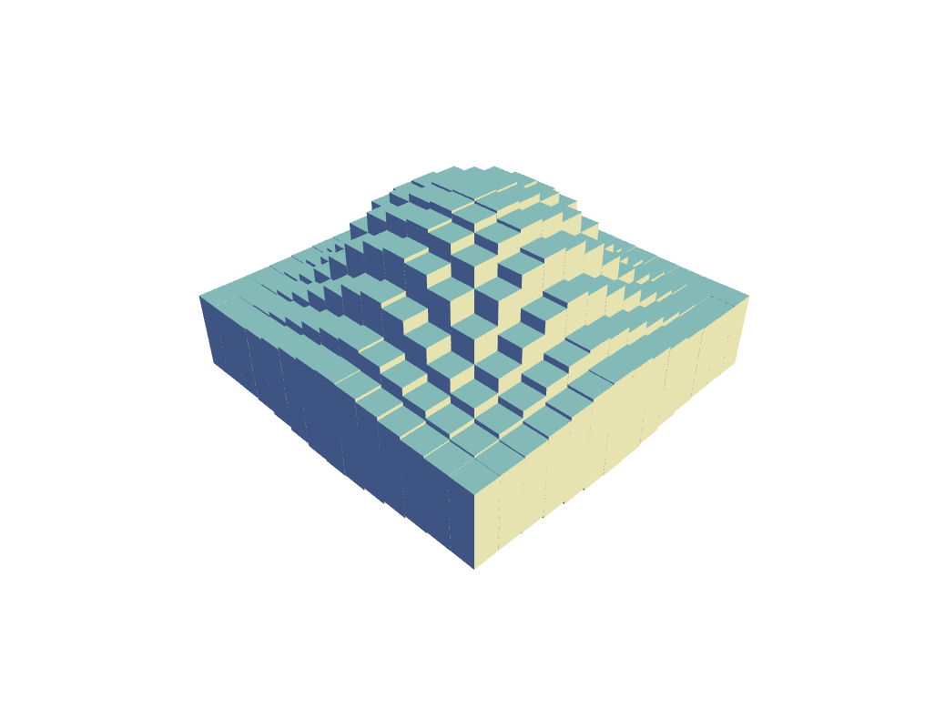 HTML5 Canvas实现的3D立方体波浪动画