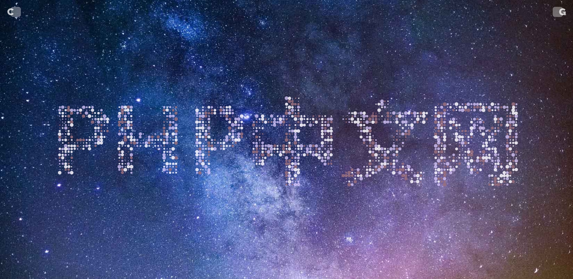 基于canvas的粒子文字动画特效