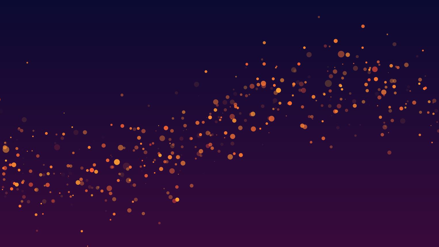 html5 canvas粒子蛇形游走动画特效