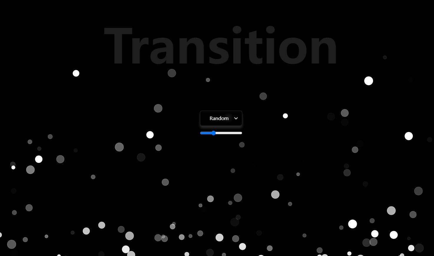 html5 canvas网页底部圆点气泡悬浮上升动画特效