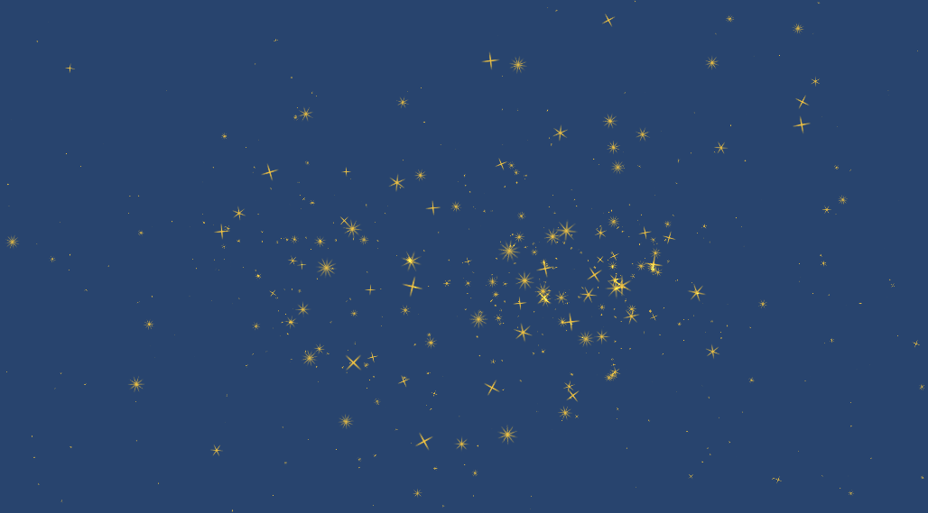 HTML5 Canvas鼠标光标星星跟随动画特效