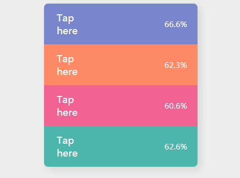CSS3的动画手风琴菜单代码