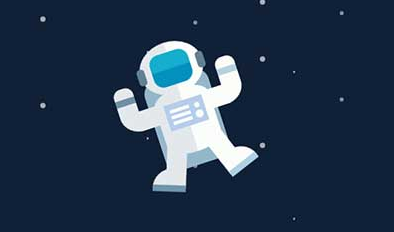 JS+CSS3宇航员动画特效
