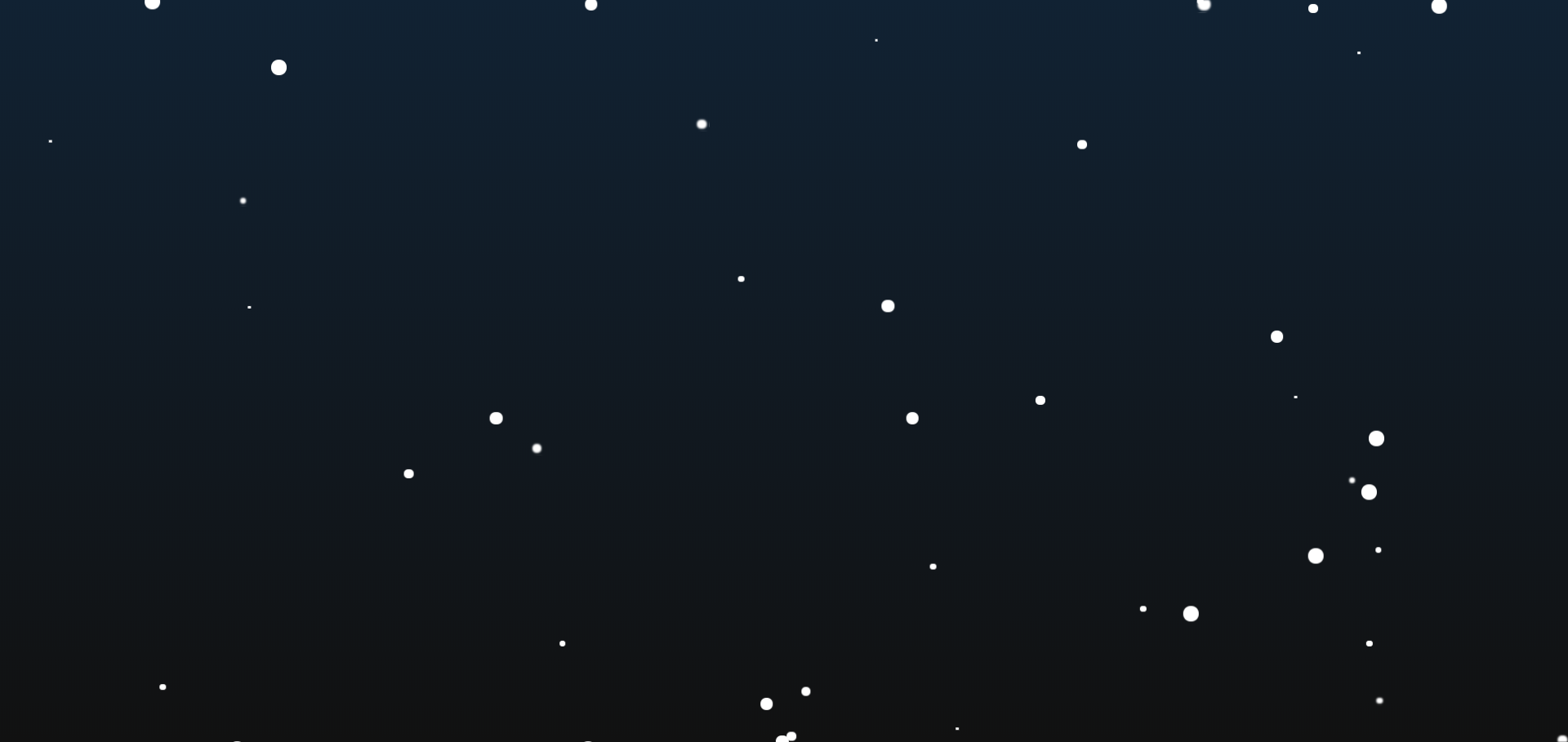 透明的降雪动画特效