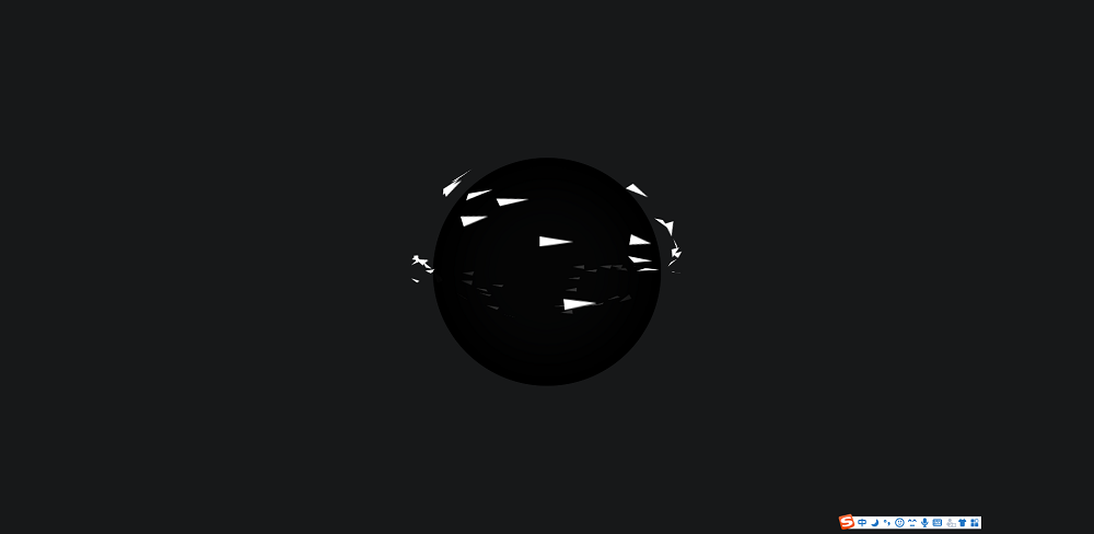 纯css3卫星信息传送图形动画特效代码
