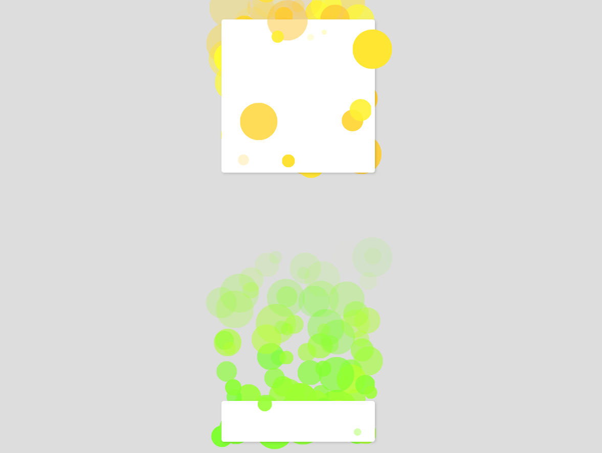 彩色的圆点冒泡写字板ui动画特效