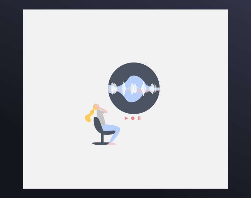 css录音声波动画特效