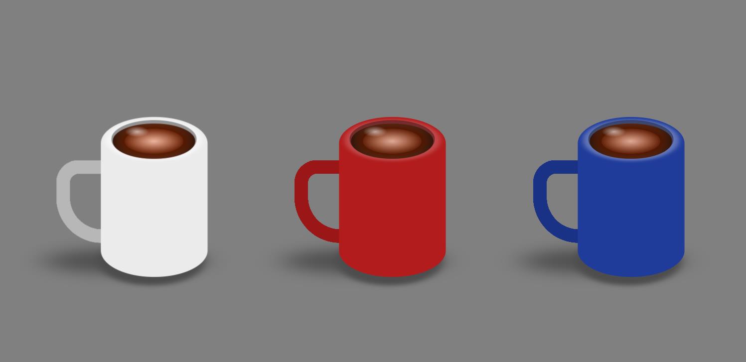 css3 3D立体杯子旋转动画特效