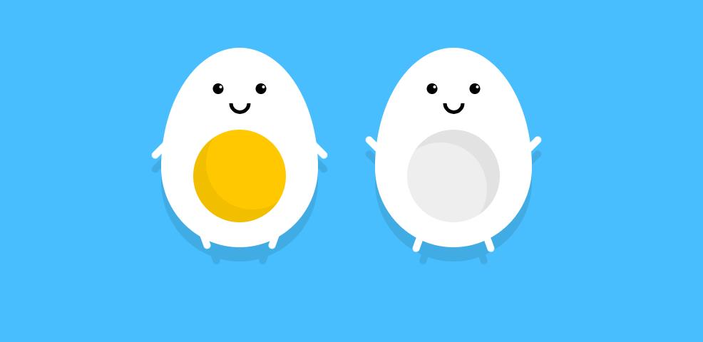 CSS3绘制可爱卡通鸡蛋动画特效
