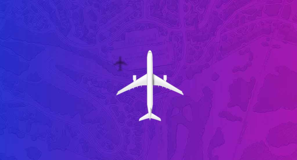 css3高空中飞机飞行交互动画特效