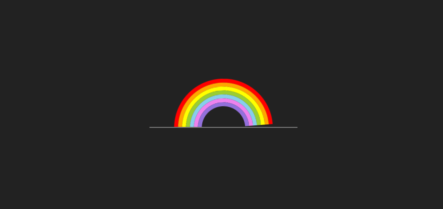 CSS3彩虹弹性转动加载动画特效