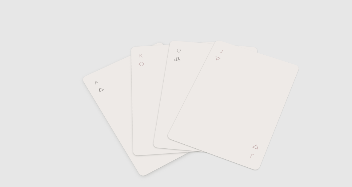 css3扑克牌展开折叠动画特效