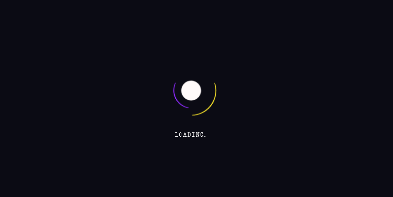 CSS3线性圆形Loading加载动画特效