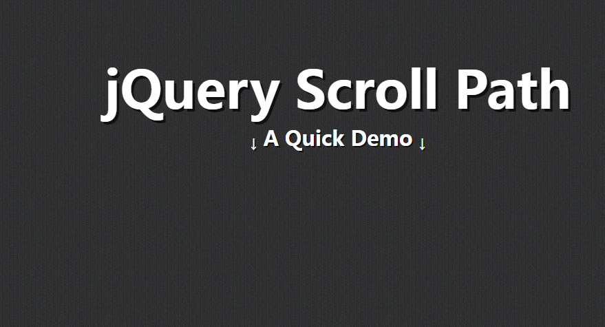 滚动路径插件jquery scrollpath