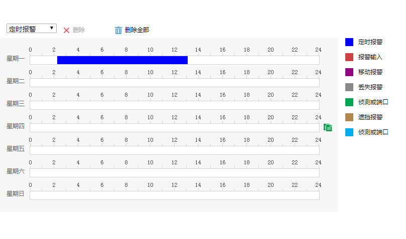 jQuery拖动时间轴