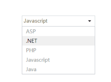 自定义下拉框插件dropdown.js