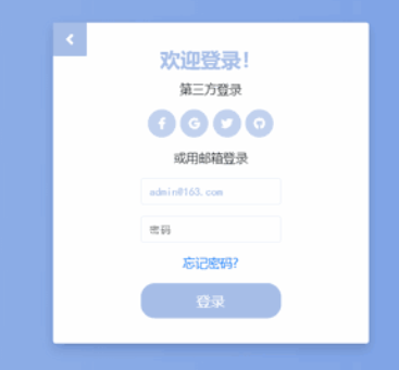bootstrap登录注册表单切换页面
