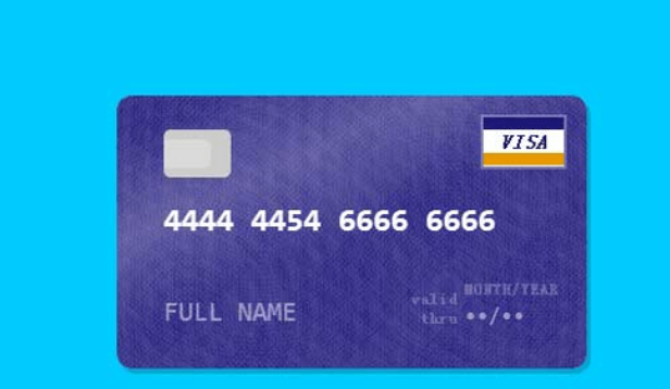 jquery信用卡验证插件Card