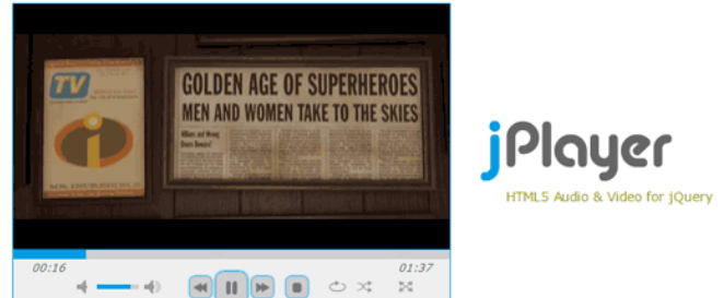 jquer视频插件jPlayer