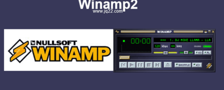 jQuery实现Winamp2播放器插件
