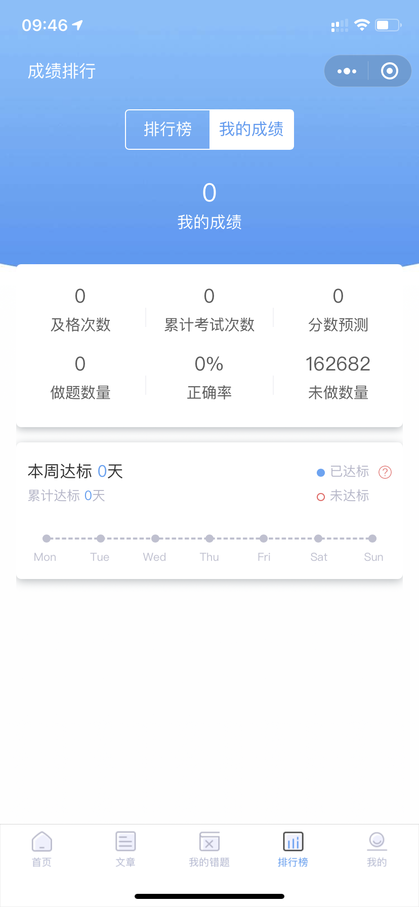 微信答题刷题考试小程序.